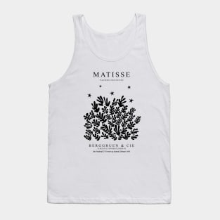 Henri Matisse Leaves Papiers Decoupes Exhibition Wall Art Prints Tank Top